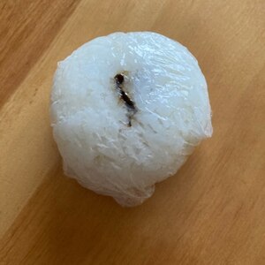 海苔佃煮と竹輪のおにぎり